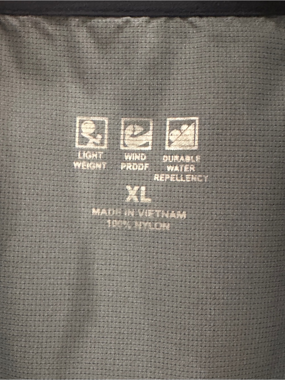 North Face Navy Unisex Hooded Windbreaker - Picture 7 of 7